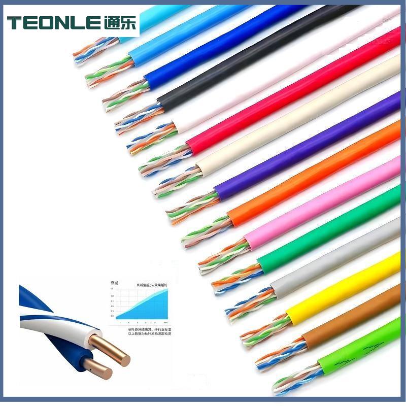 CAT5E超五類非屏蔽網線 超六類非屏蔽（屏蔽）網線