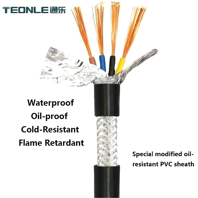 高柔耐寒阻燃PVC護(hù)套RVVYP廠家直供支持定制