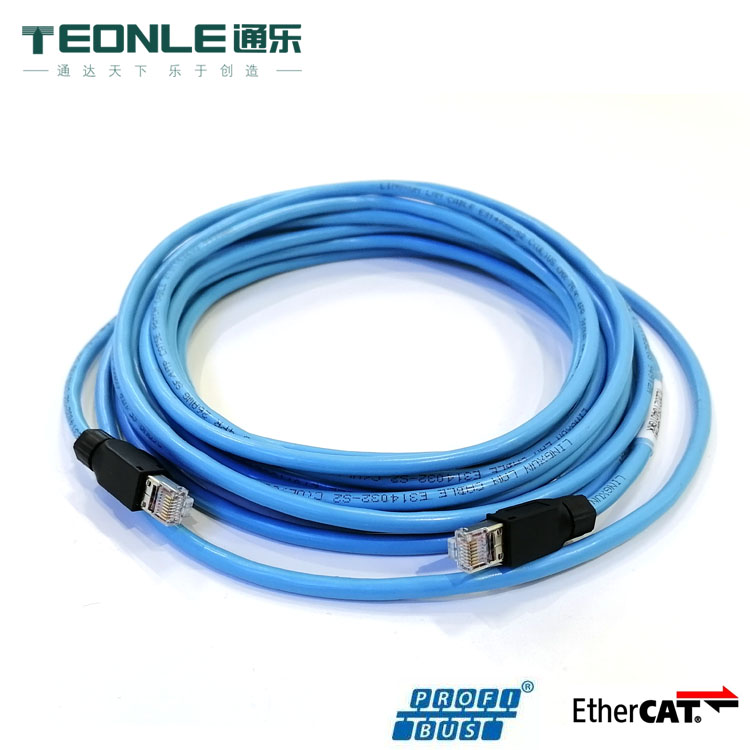 工業級RJ45接頭以太網EtherCAT通訊網線